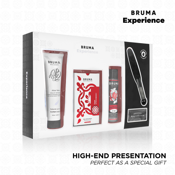 BRUMA XPERIENCE - SWEET STRAWBERRY TEMPTATION KIT WITH ORGASM ENHANCER - Image 3