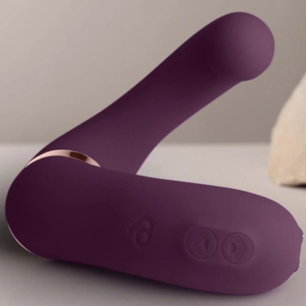 ROCKS-OFF - GEMINI DUAL VIBRATOR G-SPOT CLITORIS STIMULATOR PURPLE - Image 5
