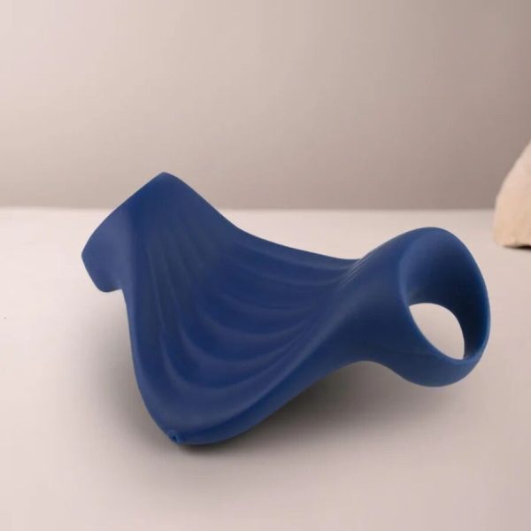 ROCKS- OFF - PALM BLUE FLEXIBLE VIBRATOR MASTURBATOR - Image 3