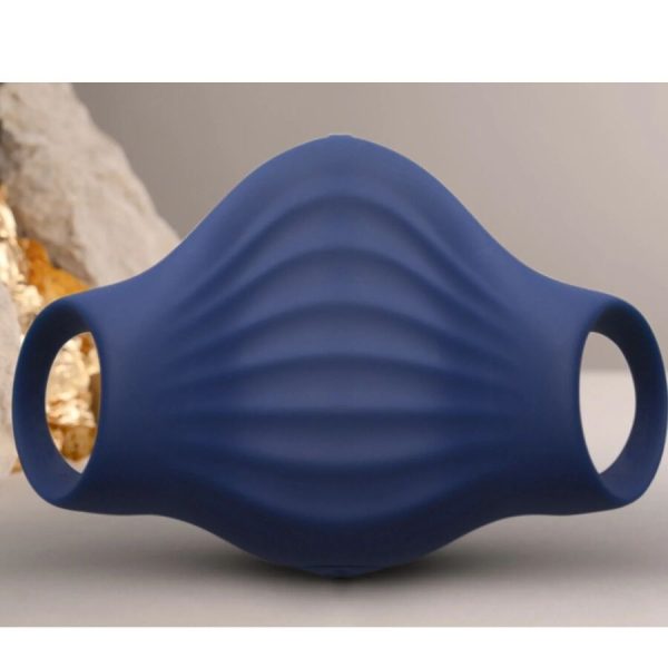 ROCKS- OFF - PALM BLUE FLEXIBLE VIBRATOR MASTURBATOR - Image 4