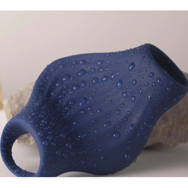 ROCKS- OFF - PALM BLUE FLEXIBLE VIBRATOR MASTURBATOR - Image 6