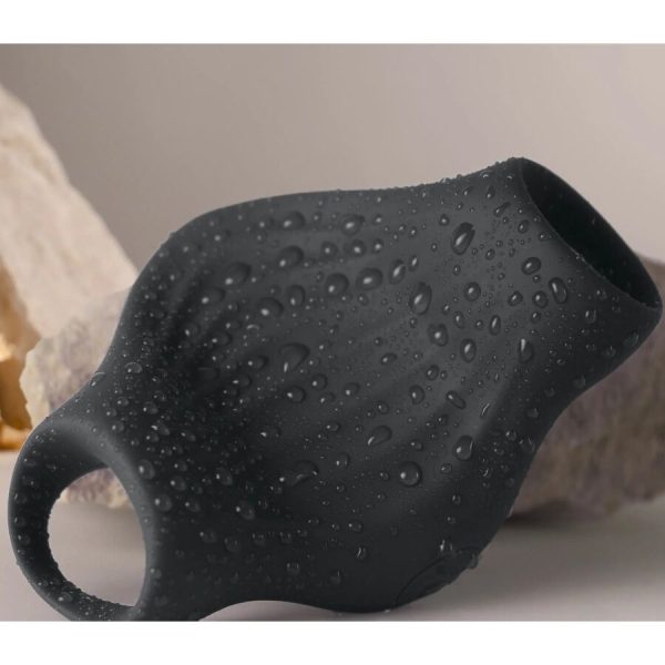 ROCKS- OFF - PALM BLACK FLEXIBLE VIBRATOR MASTURBATOR - Image 6