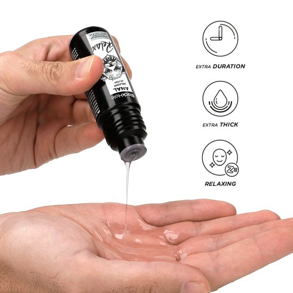 BLACK HOLE - ANAL RELAXING JOJOBA RELAX SILICONE BASE 30 ML - Image 3