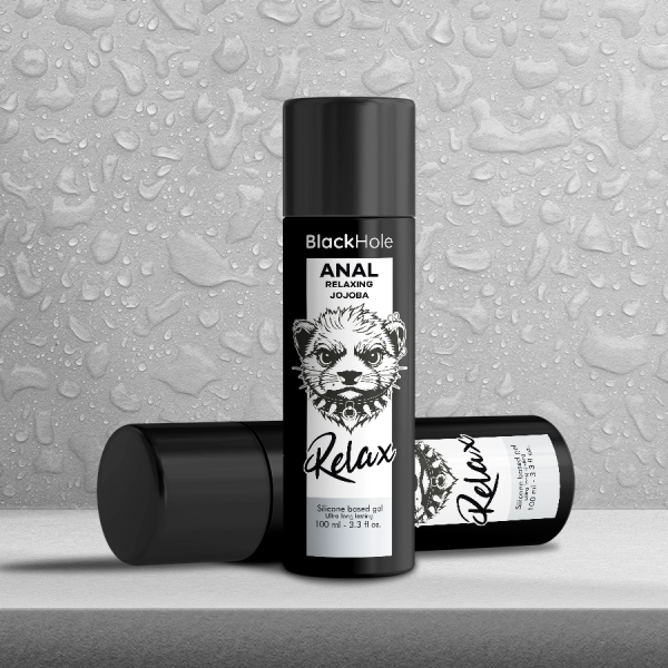 BLACK HOLE - ANAL RELAXING JOJOBA RELAX SILICONE BASE 100 ML - Image 6