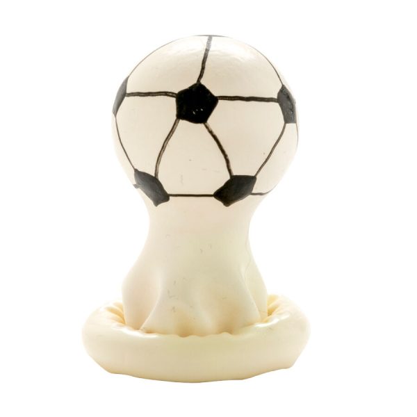CONDOMERIE - HANDPAINTED NOVELTY CONDOMS FOOTBALL - Image 2