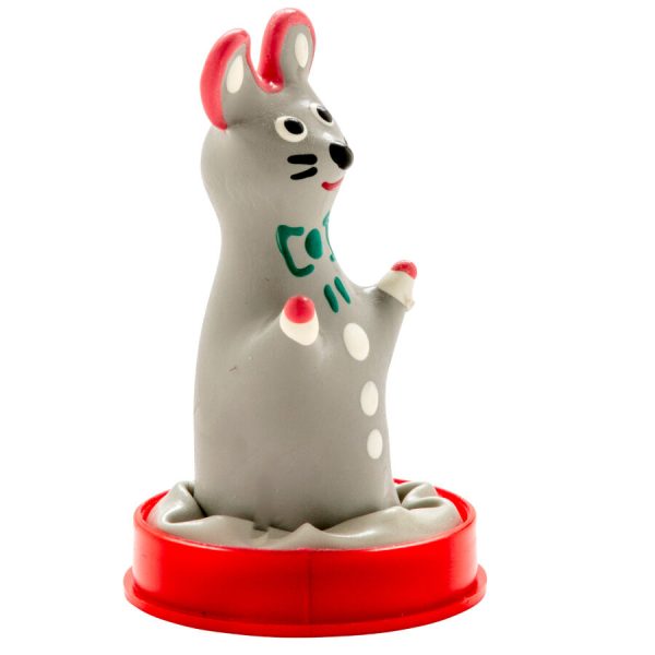 CONDOMERIE - HANDPAINTED NOVELTY CONDOMS MOUSE MODEL 1 - Image 2