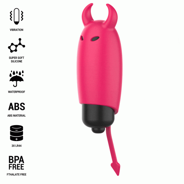 INTENSE - SCARLET VIBRATING BULLET RED DEMON 9.3 X 2.4 CM - Image 2