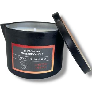 EYE OF LOVE - BLOOM MASSAGE CANDLE SATIVA EARTHS DESIRE 150 ML