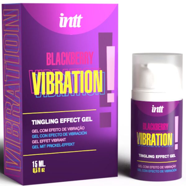 INTT RELEASES - LIQUID VIBRATING GEL BLACKBERRY FLAVOR 15 ML - Image 3