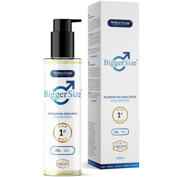 MEDICA GROUP - BIGGER SIZE INTIMATE GEL FOR MEN 150 ML - Image 3