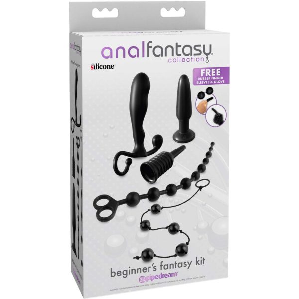 ANAL FANTASY ELITE COLLECTION - BEGINNER FANTASY ANAL KIT BLACK - Image 6