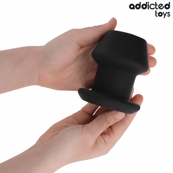 ADDICTED TOYS - EXTREME HOLLOW ANAL PLUG SILICONE SIZE L 10.4 CM - Image 3