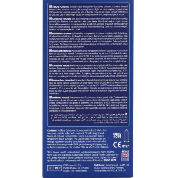 SKINS - NATURAL PREMIUM CONDOMS PACK 16 - Image 4