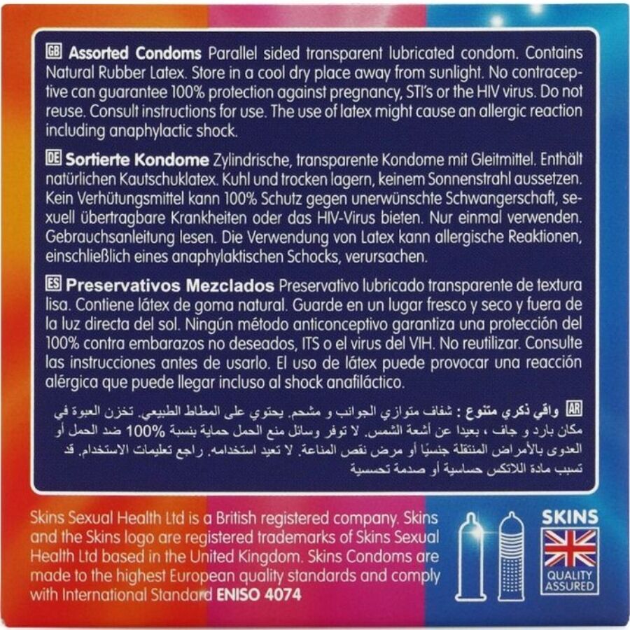 SKINS - ASSORTED PREMIUM CONDOMS PACK 4 - Image 4
