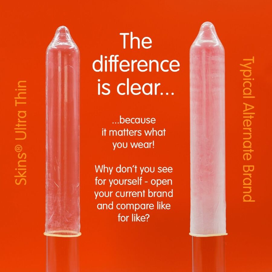 SKINS - ULTRA THIN PREMIUM CONDOMS PACK 8 - Image 3