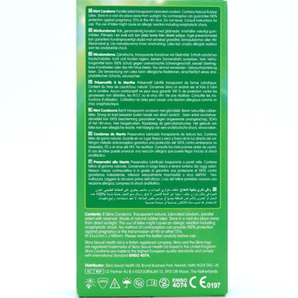 SKINS - MINT PREMIUM CONDOMS PACK 8 - Image 4