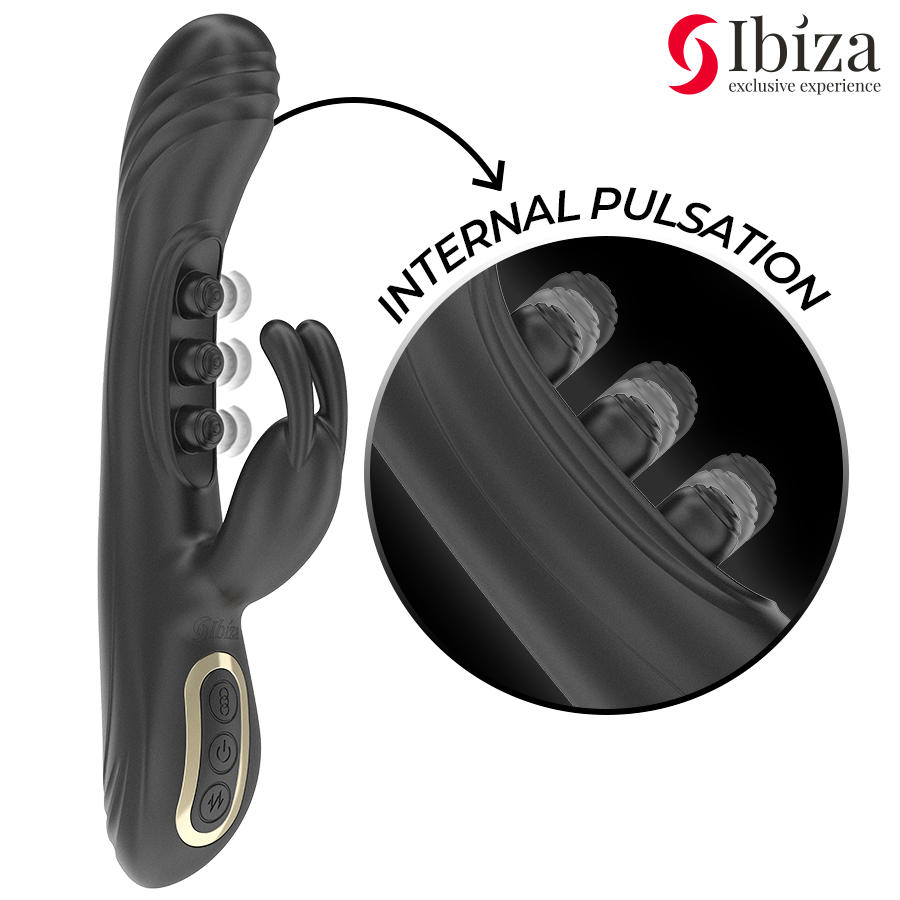 IBIZA - VIBRATING RABBIT WITH PULSATION - Image 4