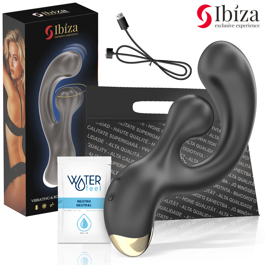 IBIZA - VIBRATING & ROTATING STIMULATOR