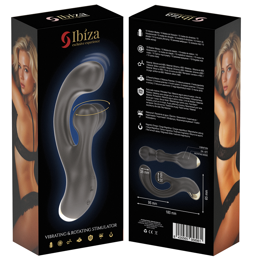 IBIZA - VIBRATING & ROTATING STIMULATOR - Image 7