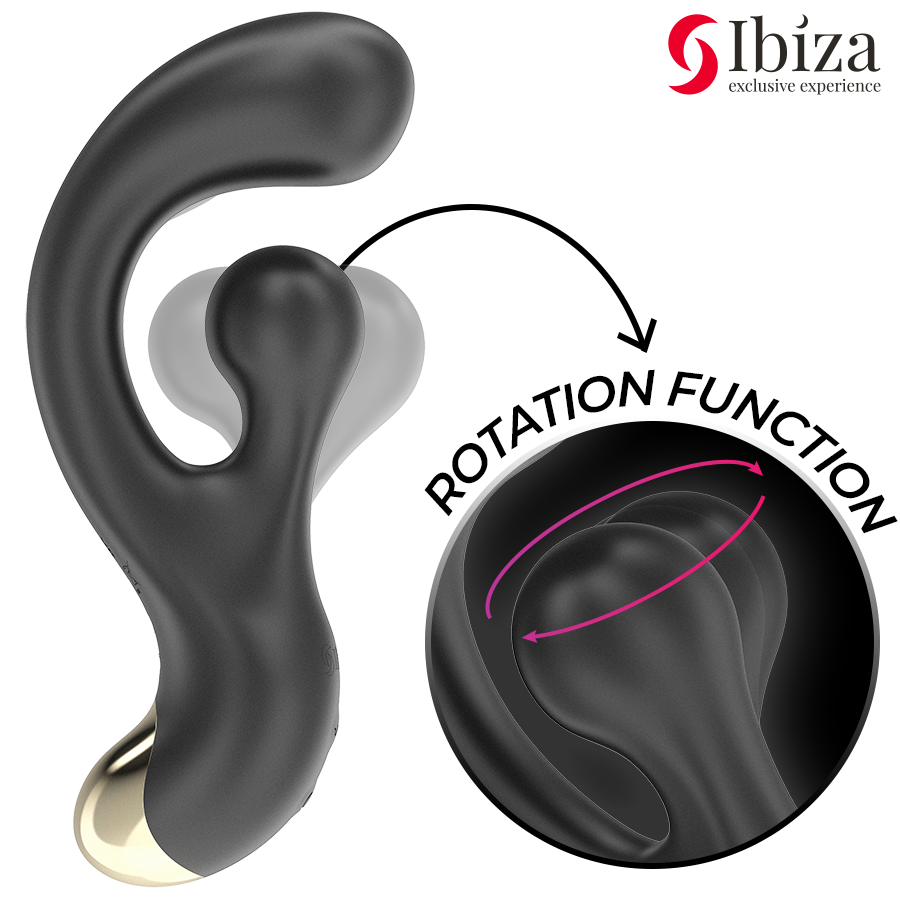 IBIZA - VIBRATING & ROTATING STIMULATOR - Image 4