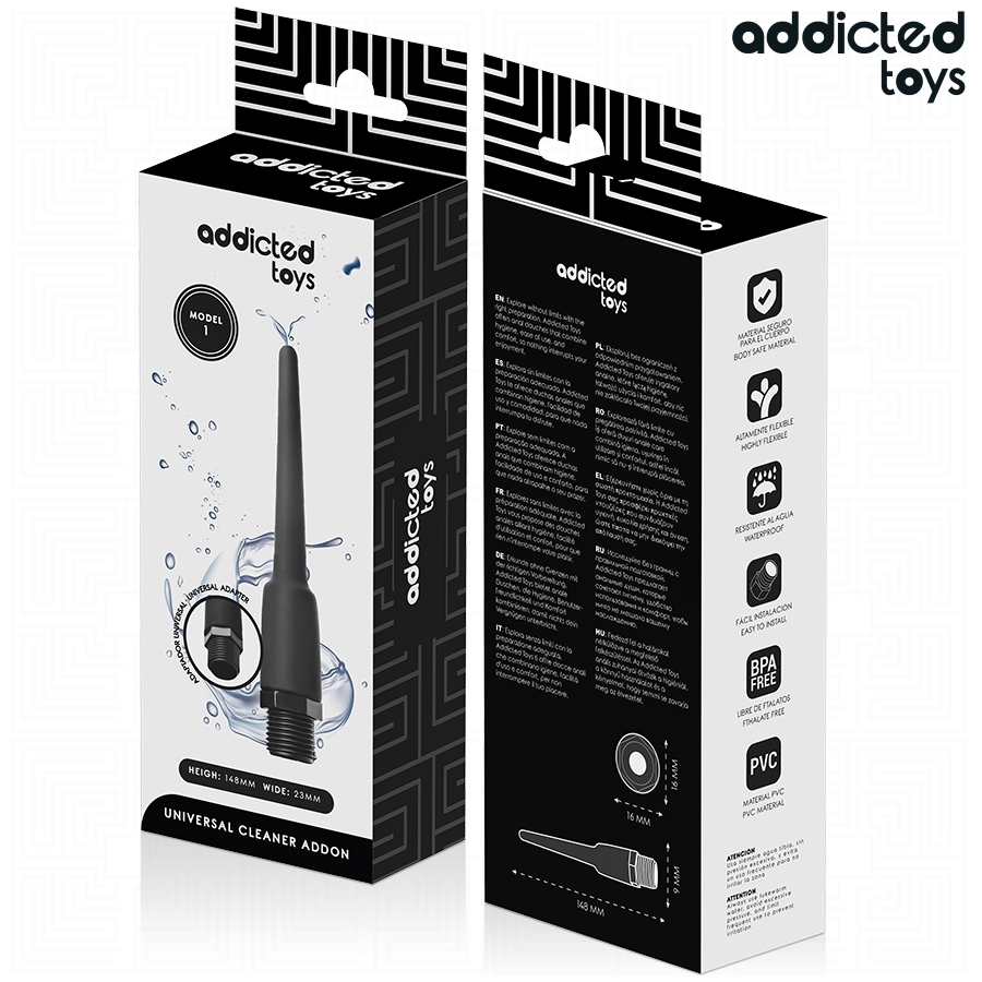 ADDICTED TOYS - ANAL CLEANER WITH UNIVERSAL ADAPTER MODEL 1 - Image 7