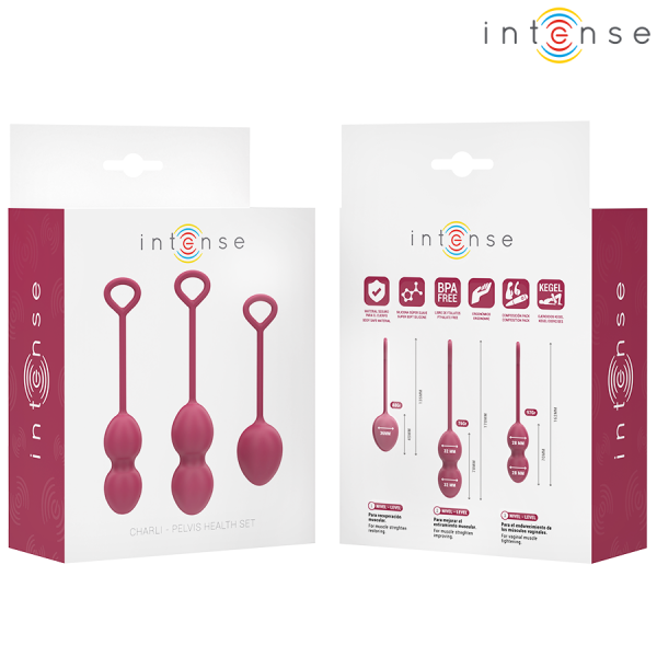 INTENSE - CHARLI KEGEL BALL KIT BURGUNDY - Image 7