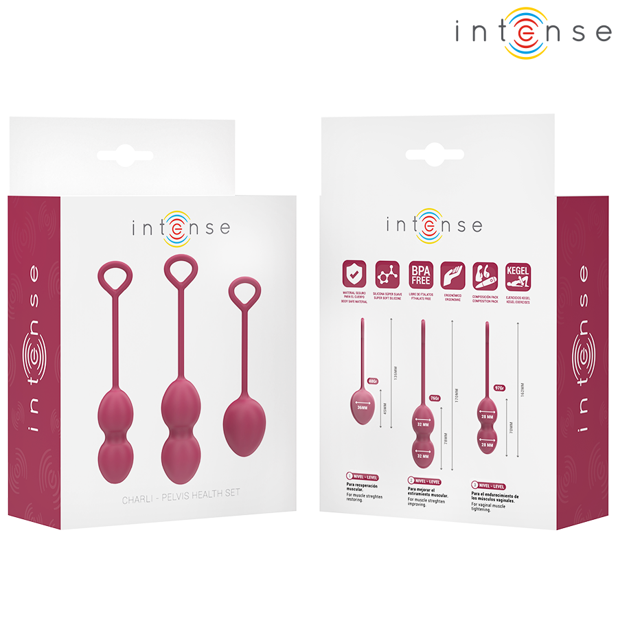 INTENSE - CHARLI KEGEL BALL KIT BURGUNDY - Image 7