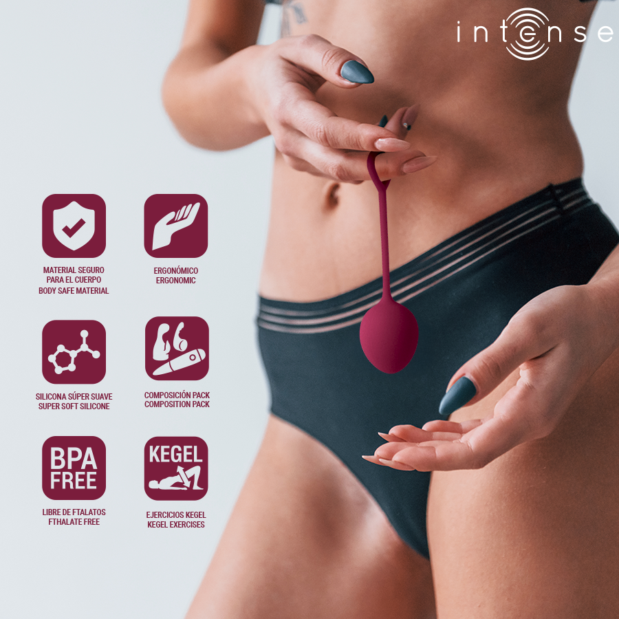 INTENSE - CHARLI KEGEL BALL KIT BURGUNDY - Image 6