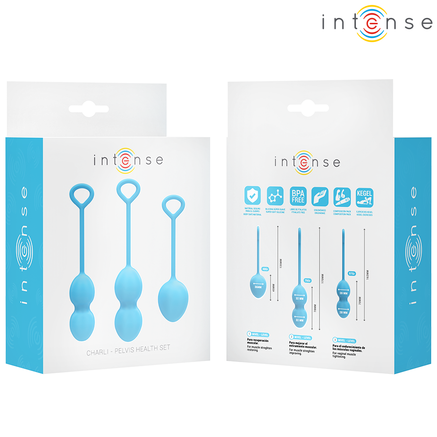INTENSE - CHARLI KEGEL BALL KIT BLUE - Image 7