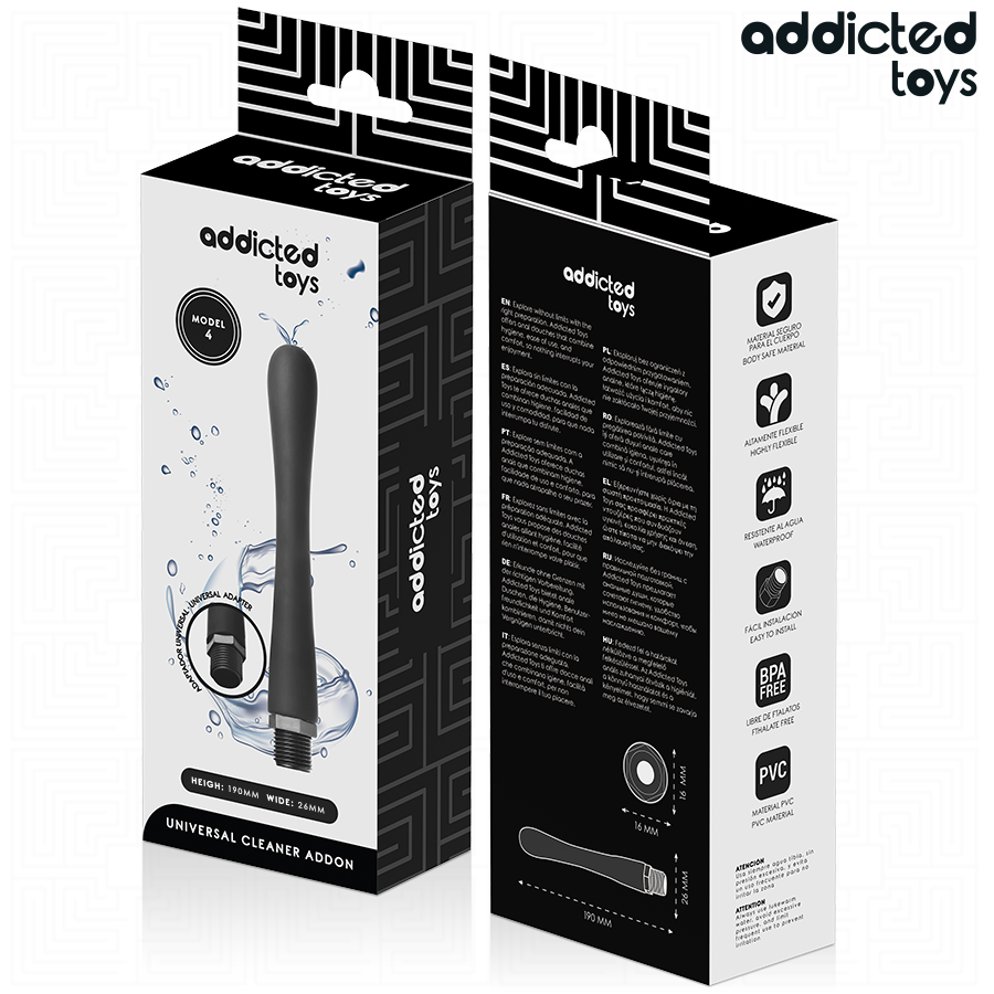 ADDICTED TOYS - ANAL CLEANER WITH UNIVERSAL ADAPTER MODEL 4 - Image 7