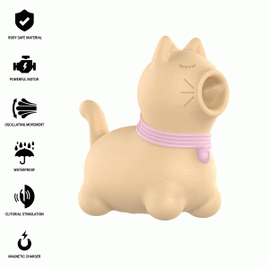 INTENSE - PUPPY CLITORIS STIMULATOR YELLOW