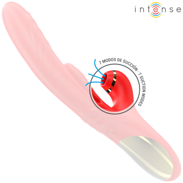 INTENSE - KAROL MULTIFUNCTION VIBRATOR THRUST & STIMULATION & STIMULATING WAVES RED - Image 6