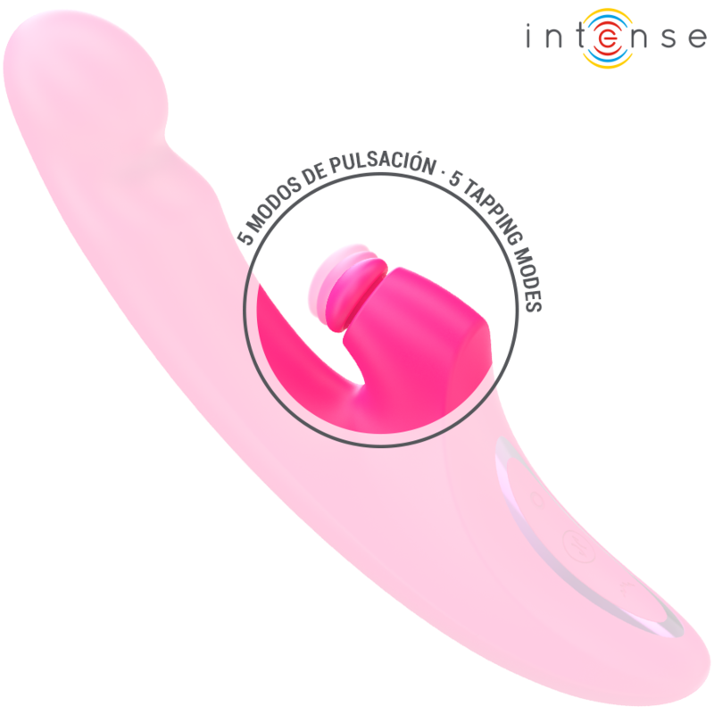 INTENSE - EMI VIBRATOR 13.5 CM MULTIFUNCTION 3 IN 1 10 VIBRATIONS PINK - Image 6