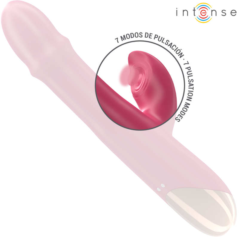 INTENSE - CHLOE MULTIFUNCTION VIBRATOR 3 IN 1 RED - Image 4