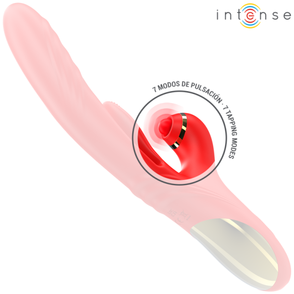 INTENSE - ROSALIA MULTIFUNCTION VIBRATOR 3 IN 1 RED - Image 6