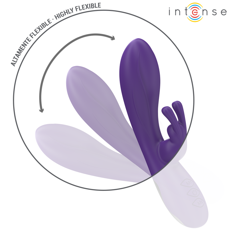 INTENSE - RANDALL RABBIT VIBRATOR 10 VIBRATIONS PURPLE - Image 4