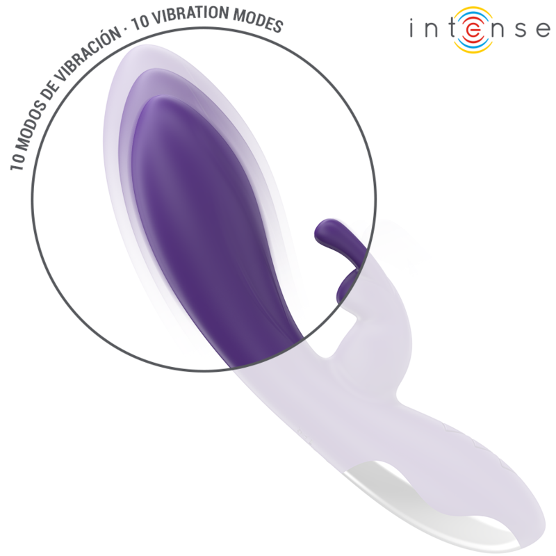 INTENSE - RANDALL RABBIT VIBRATOR 10 VIBRATIONS PURPLE - Image 6