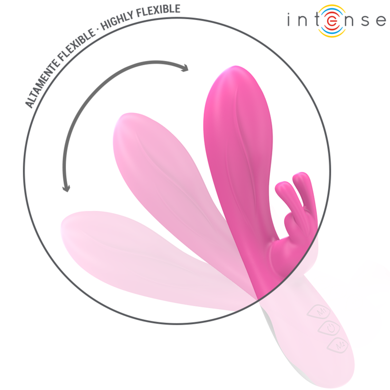 INTENSE - RANDALL RABBIT VIBRATOR 10 VIBRATIONS PINK - Image 4