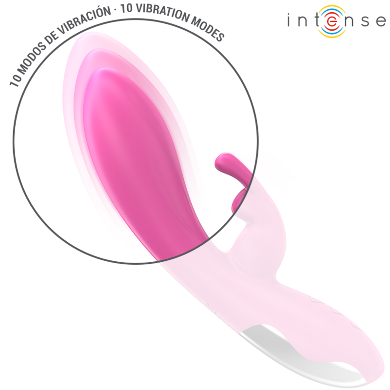 INTENSE - RANDALL RABBIT VIBRATOR 10 VIBRATIONS PINK - Image 6