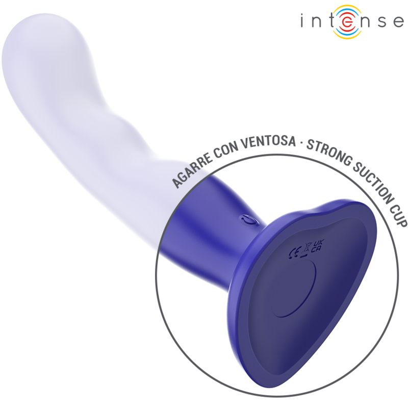INTENSE - SHORTY VIBRATOR WITH SUCTION CUP BLUE REMOTE CONTROL - Image 6