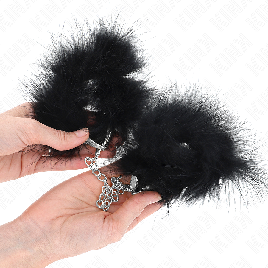 KINK - MINI FEATHER HAND CUFFS - Image 2
