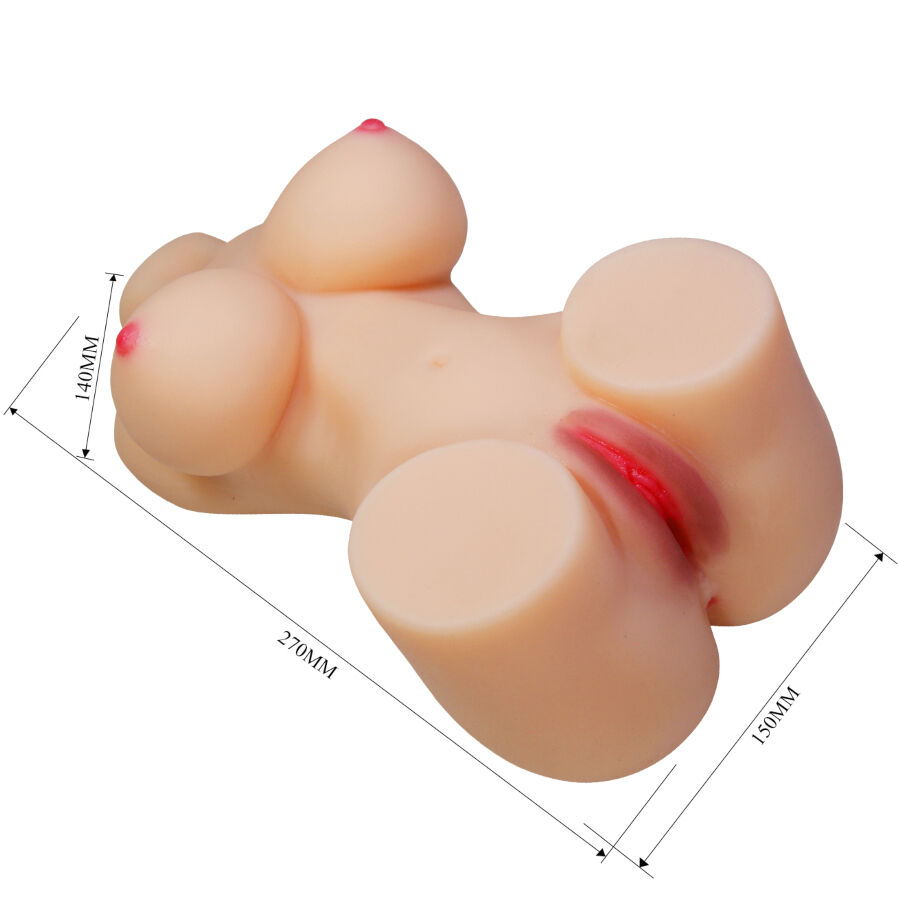 CRAZY BULL - HETTY FEMALE MASTURBATOR REALISTIC TORSO VAGINA AND ANAL 1.9 KG - Image 8