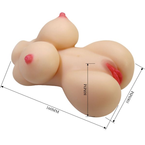 CRAZY BULL - HERTA MINI TORSO REALISTIC FEMALE VAGINA 497 G - Image 8