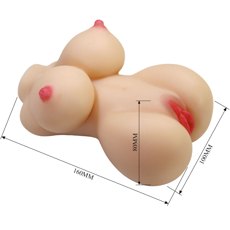 CRAZY BULL - HERTA MINI TORSO REALISTIC FEMALE VAGINA 497 G - Image 8
