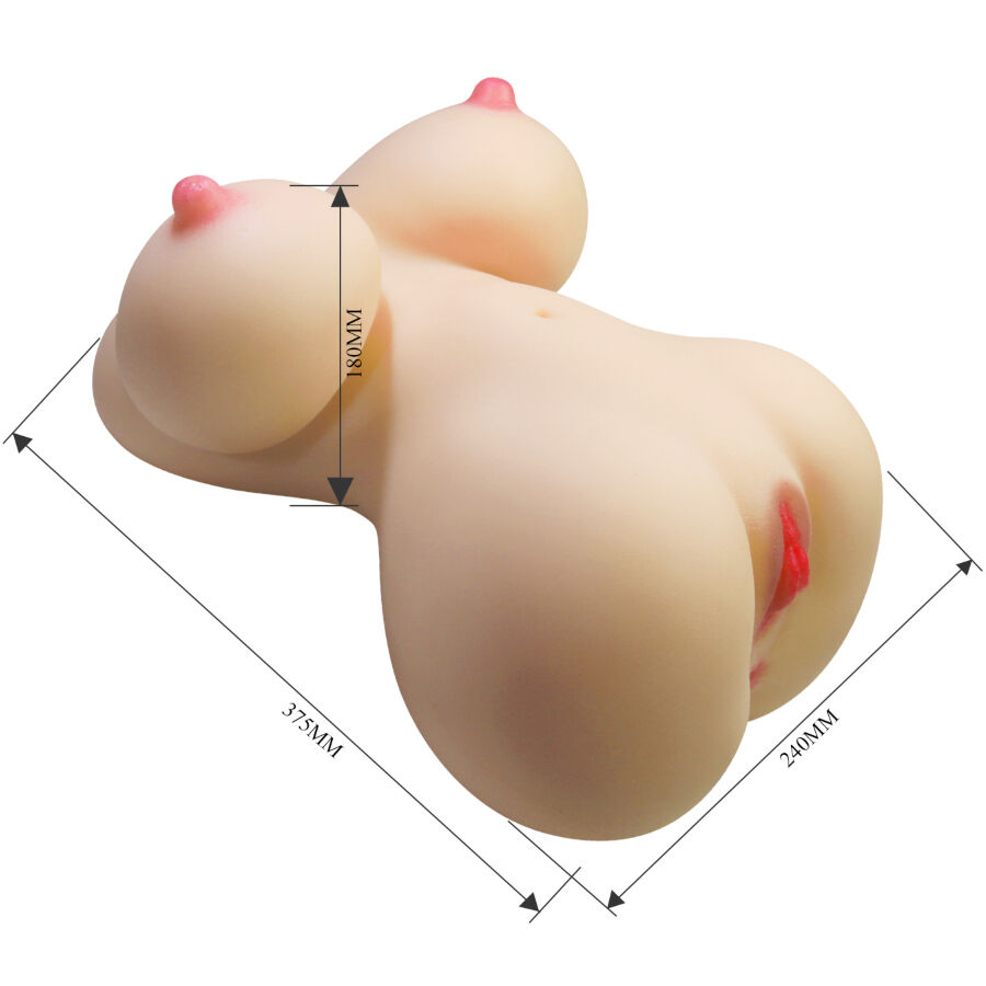 CRAZY BULL - FIONA REALISTIC FEMALE TORSO VAGINA AND ANAL 7.1 KG - Image 8