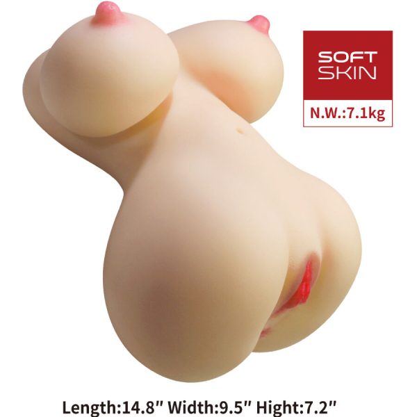 CRAZY BULL - FIONA REALISTIC FEMALE TORSO VAGINA AND ANAL 7.1 KG - Image 4