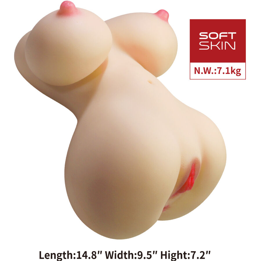 CRAZY BULL - FIONA REALISTIC FEMALE TORSO VAGINA AND ANAL 7.1 KG - Image 4