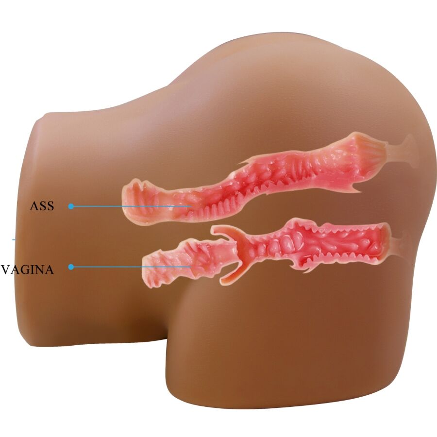 CRAZY BULL - GERIANN REALISTIC FEMALE BUTT VIBRATOR AND SUCKER WITH SOUND 5.5 KG - Image 7