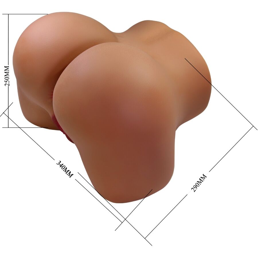 CRAZY BULL - WENDY REALISTIC FEMALE BUTT VIBRATOR AND SUCKER WITH SOUND 11 KG - Image 8