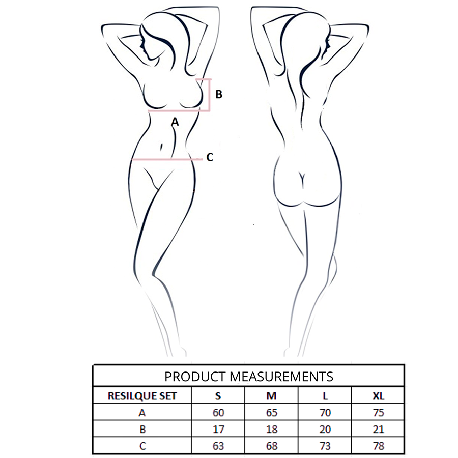 PASSION - RESILQUE BRA + THONG SET WHITE - Image 4